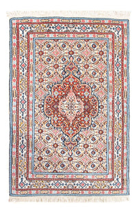 Tapis persan - Classique - Royal - 90 x 60 cm - rouge clair