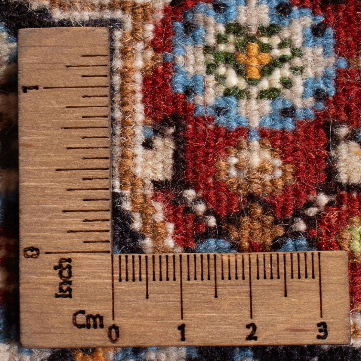 Tapis persan - Classique - Royal - 90 x 60 cm - rouge clair