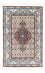 Tapis persan - Classique - Royal - 90 x 60 cm - rouge foncé
