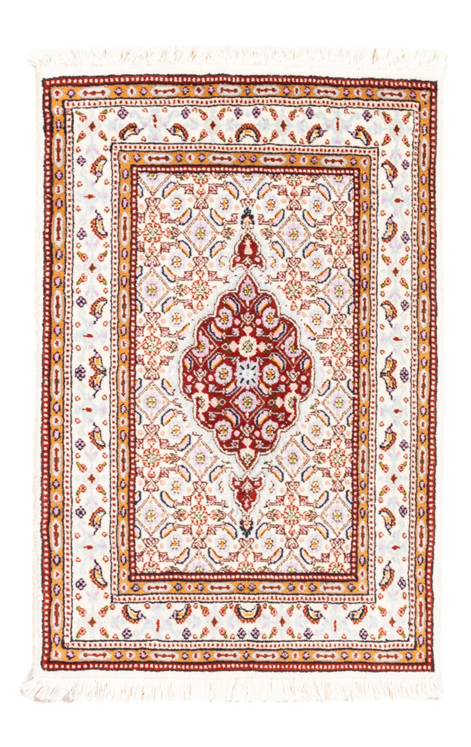 Tapis persan - Classique - Royal - 90 x 60 cm - rouge