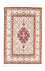 Tapis persan - Classique - Royal - 90 x 60 cm - rouge