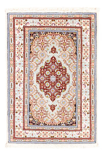 Tapis persan - Classique - Royal - 90 x 60 cm - rouge