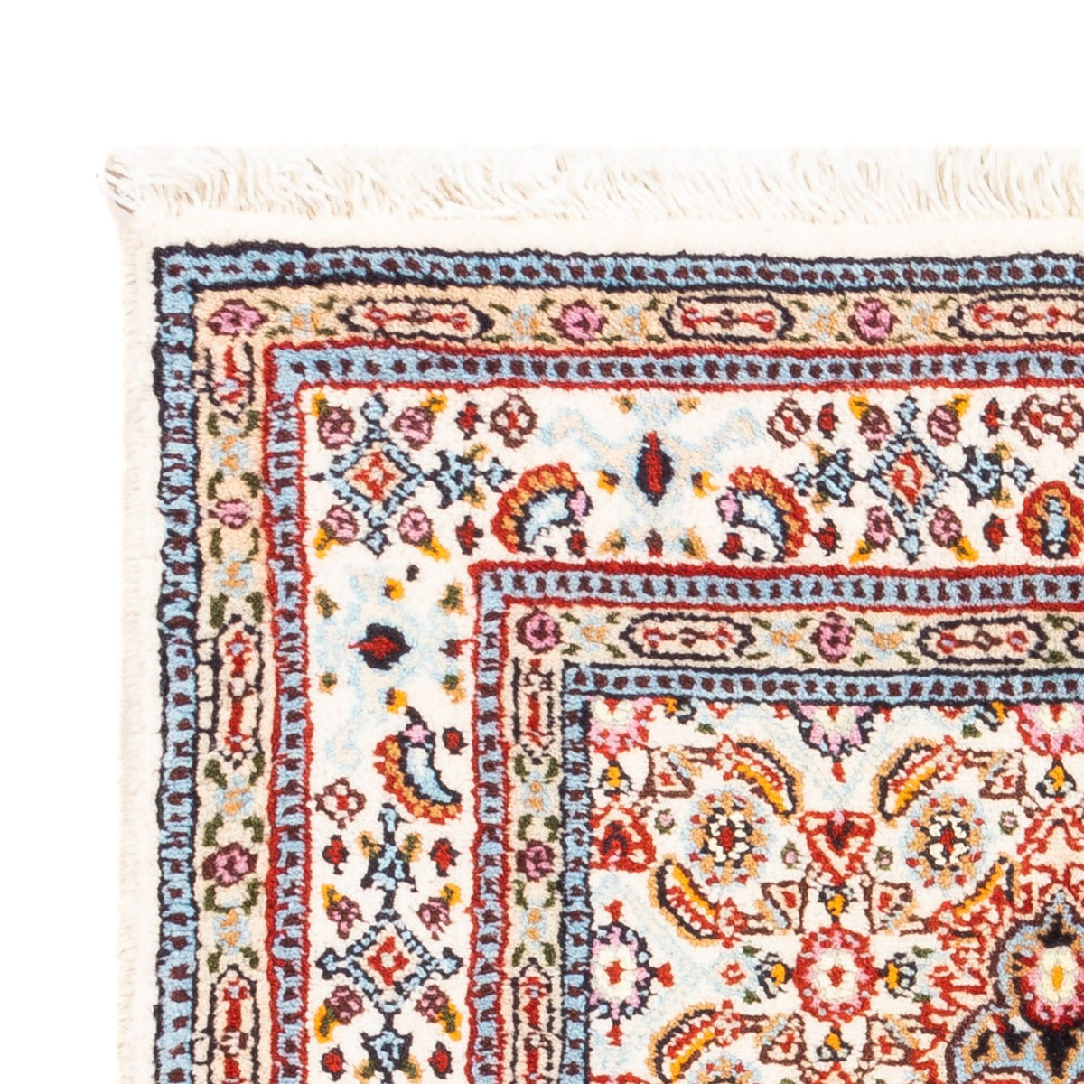 Tapis persan - Classique - Royal - 90 x 60 cm - rouge foncé