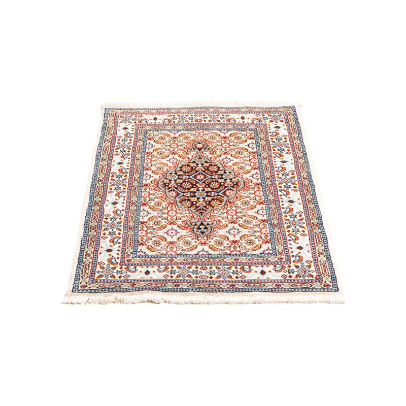 Tapis persan - Classique - Royal - 90 x 60 cm - rouge foncé