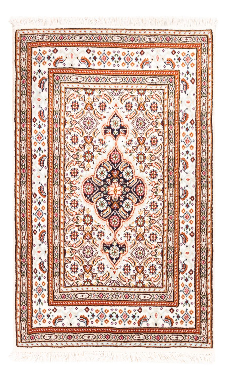 Tapis persan - Classique - Royal - 90 x 60 cm - rouge foncé