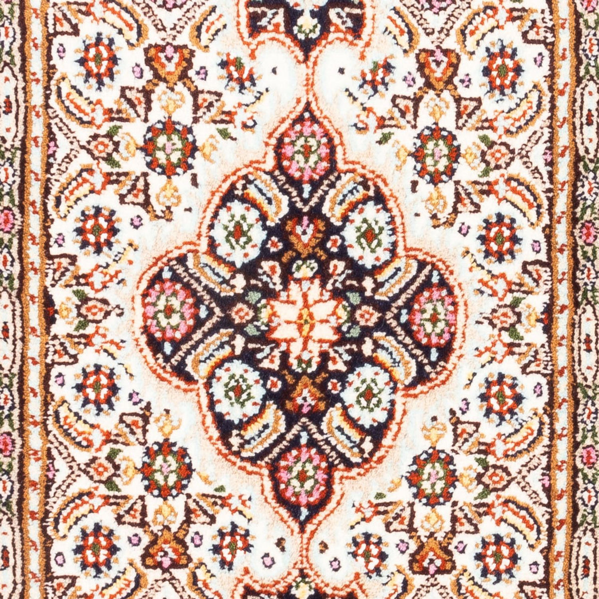 Tapis persan - Classique - Royal - 90 x 60 cm - rouge foncé