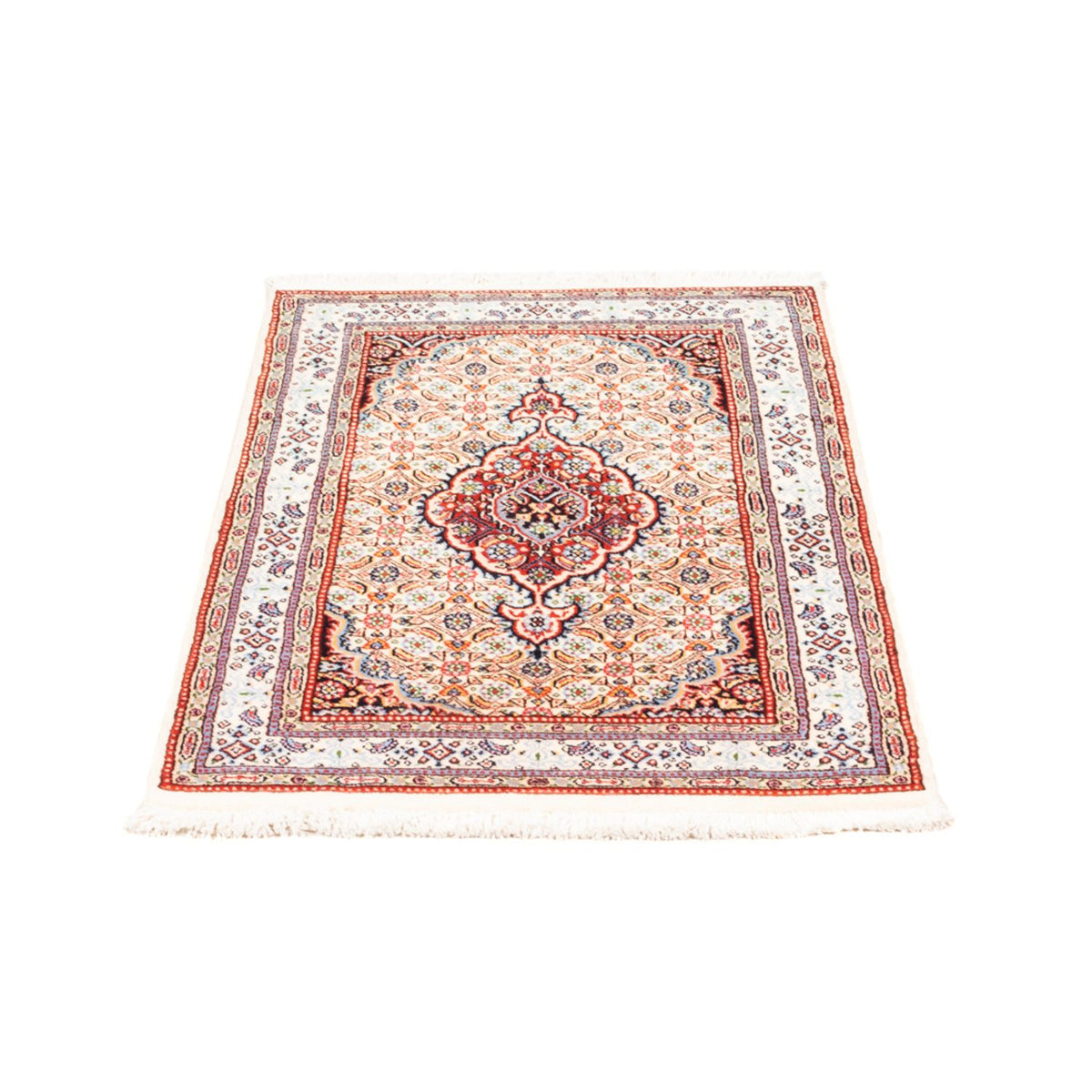 Tapis persan - Classique - 90 x 60 cm - beige