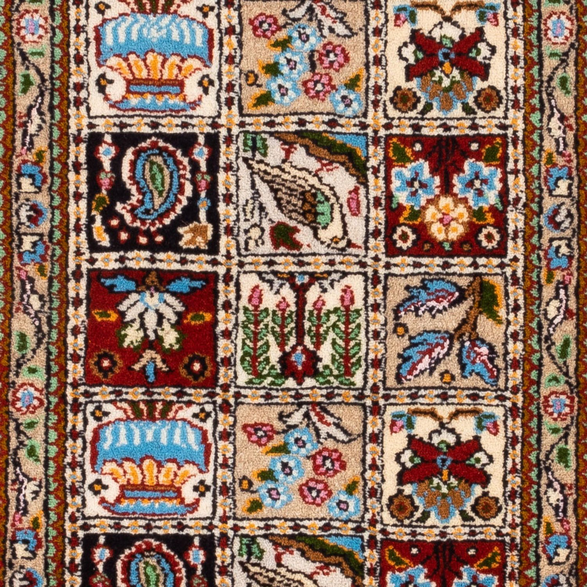 Tapis persan - Classique - Royal - 90 x 60 cm - multicolore