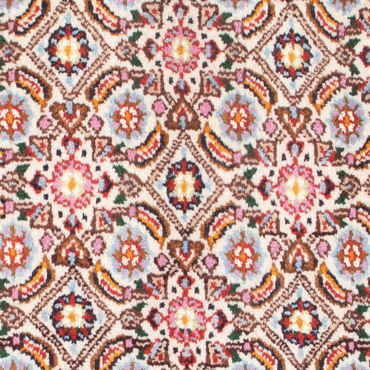 Tapis persan - Classique - Royal - 90 x 60 cm - rouge clair