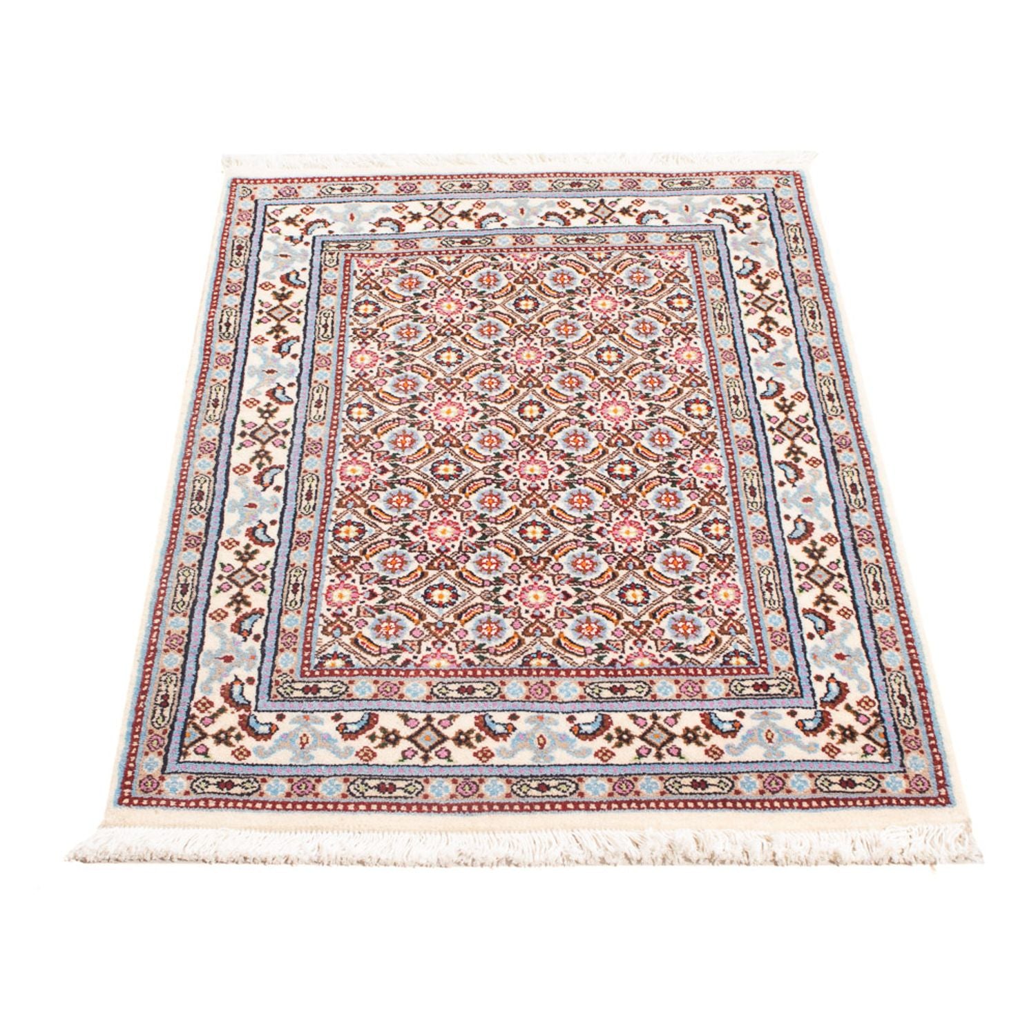 Tapis persan - Classique - Royal - 90 x 60 cm - rouge clair