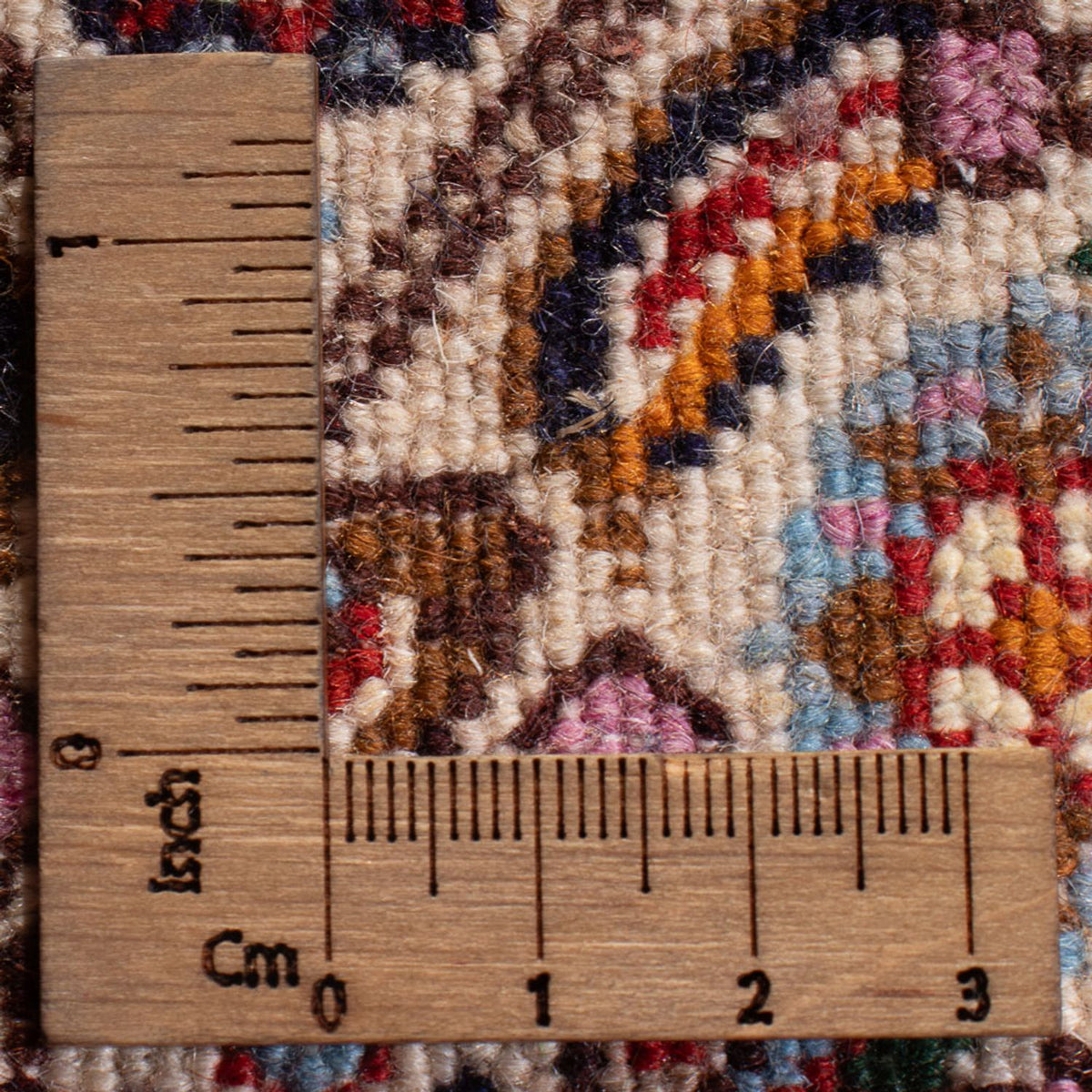 Tapis persan - Classique - Royal - 90 x 60 cm - rouge clair