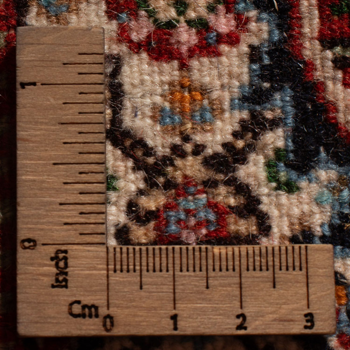 Tapis persan - Classique - Royal - 90 x 60 cm - rouge