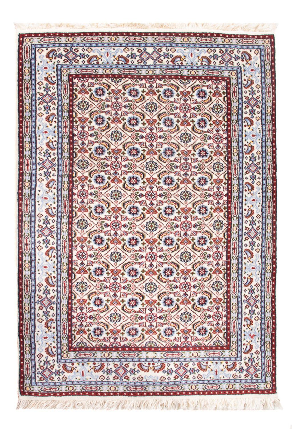 Tapis persan - Classique - Royal - 90 x 60 cm - rouge clair