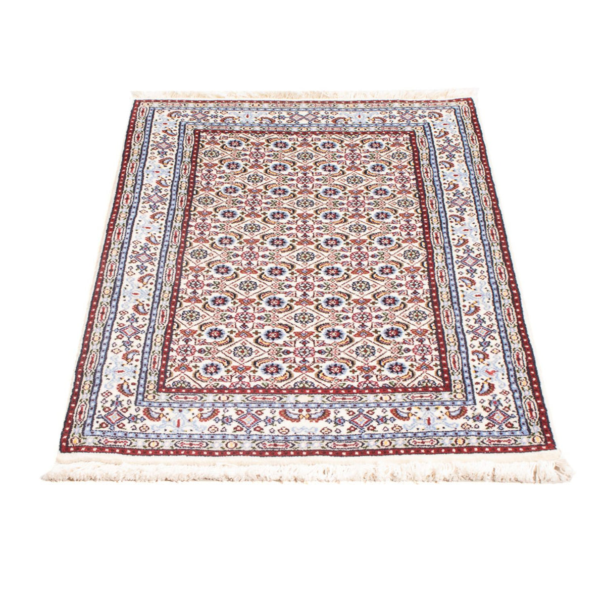 Tapis persan - Classique - Royal - 90 x 60 cm - rouge clair