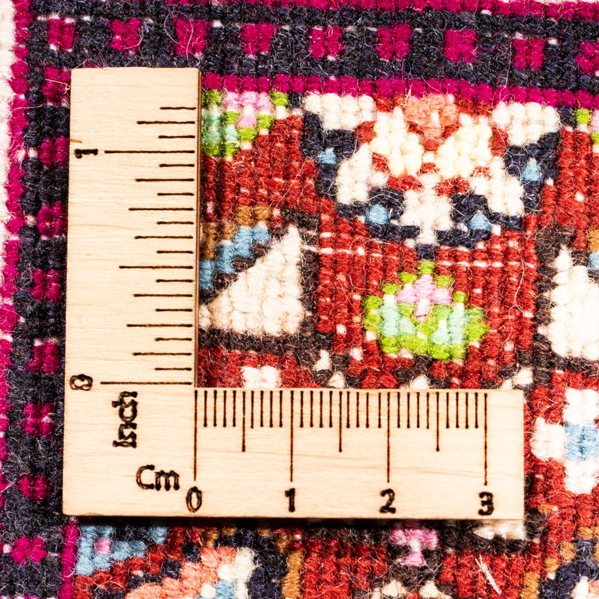 Tapis persan - Classique - Royal - 60 x 40 cm - rouge