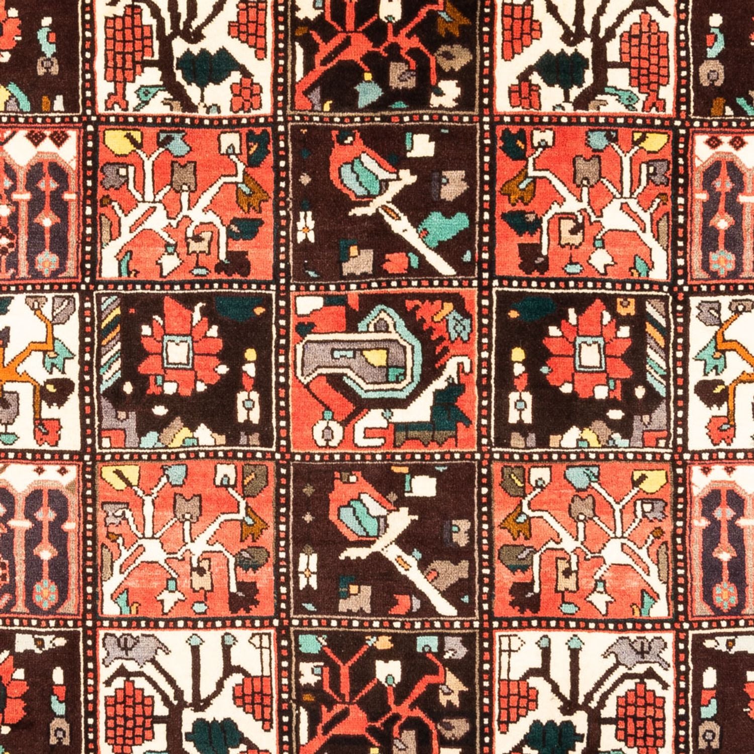 Tapis persan - Nomadic - 278 x 224 cm - multicolore