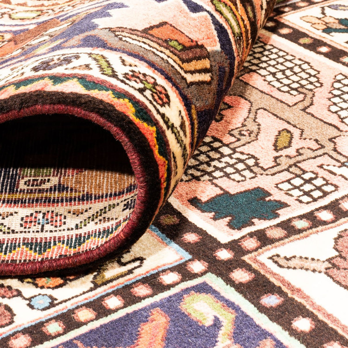 Tapis persan - Nomadic - 317 x 212 cm - multicolore