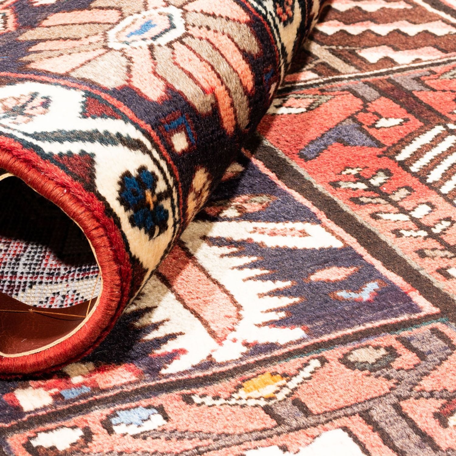 Tapis persan - Nomadic - 290 x 200 cm - multicolore