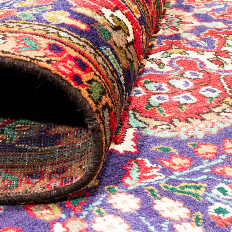 Tapis persan - Tabriz - 300 x 206 cm - bleu foncé