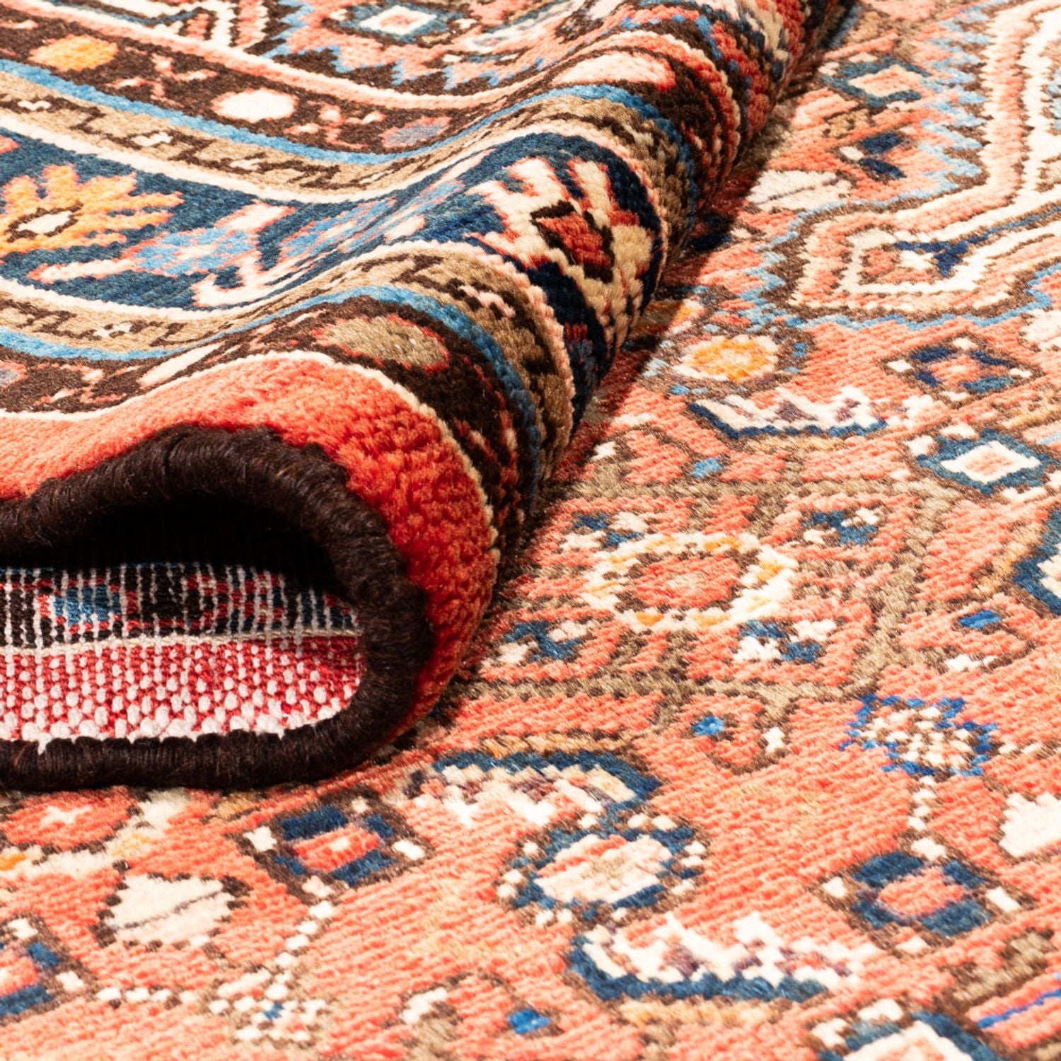 Tapis persan - Nomadic - 308 x 211 cm - rouge