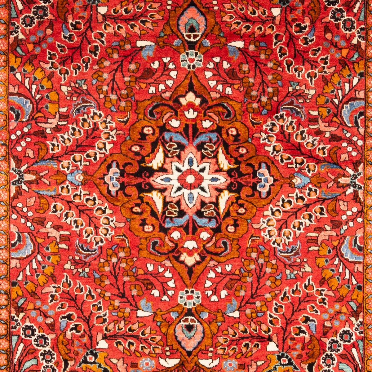 Tapis persan - Nomadic - 340 x 227 cm - rouge