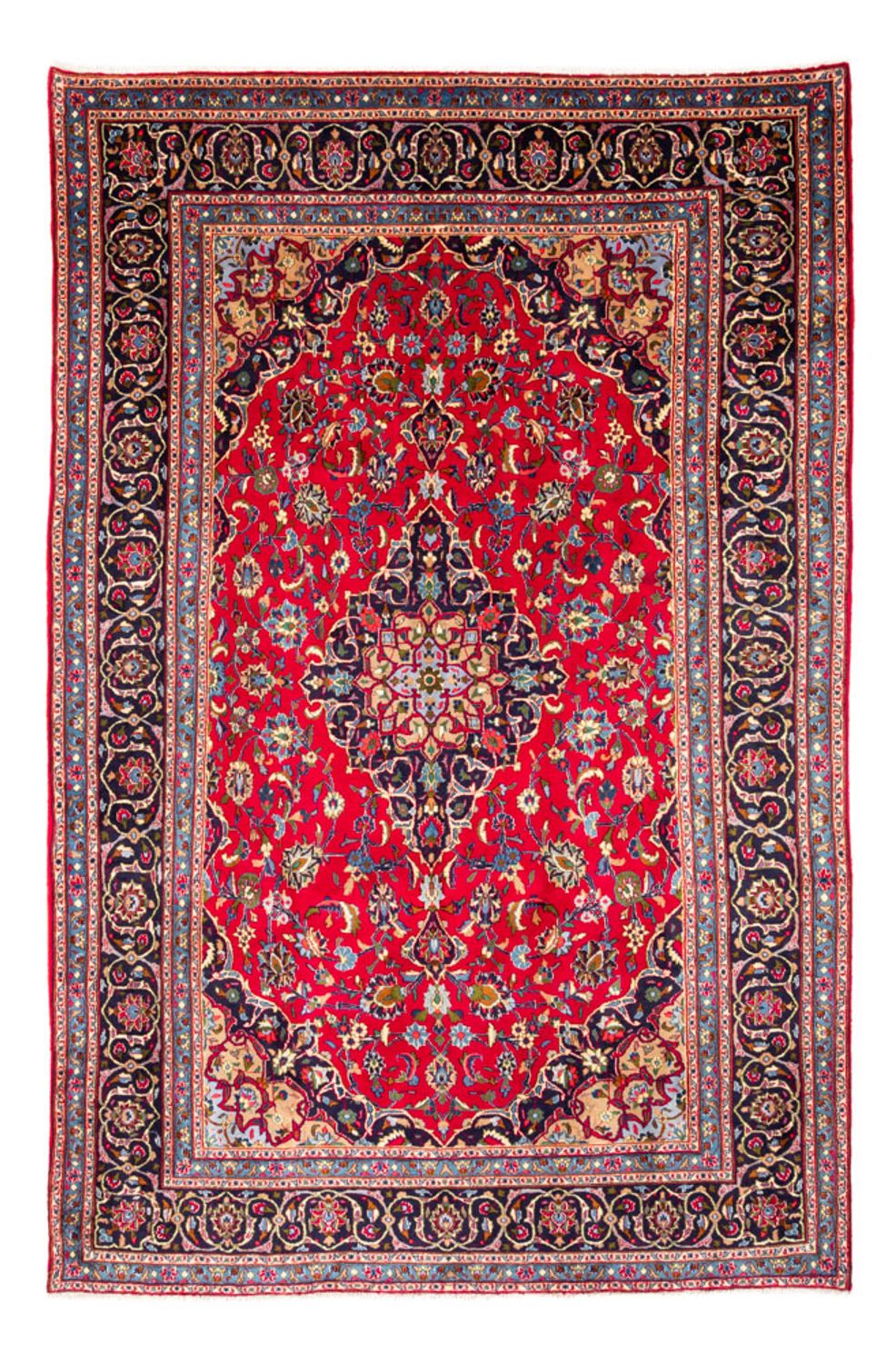 Tapis persan - Classique - 305 x 198 cm - rouge