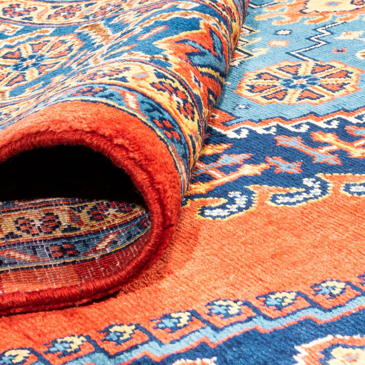 Tapis persan - Nomadic - 313 x 235 cm - rouge