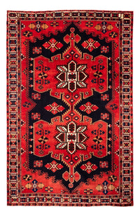 Tapis persan - Nomadic - 312 x 206 cm - rouge