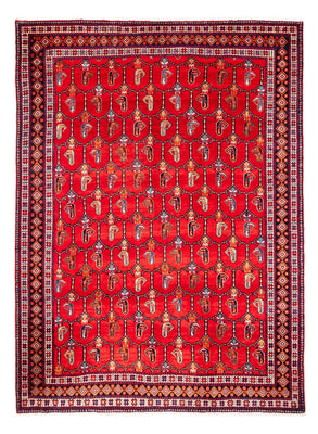 Tapis persan - Nomadic - 307 x 230 cm - rouge