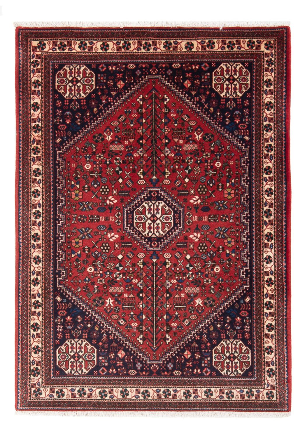 Tapis persan - Nomadic - 157 x 103 cm - rouge