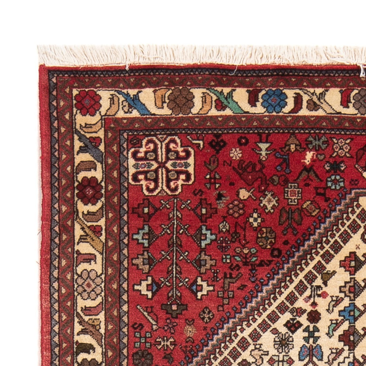 Tapis persan - Nomadic - 148 x 100 cm - crème