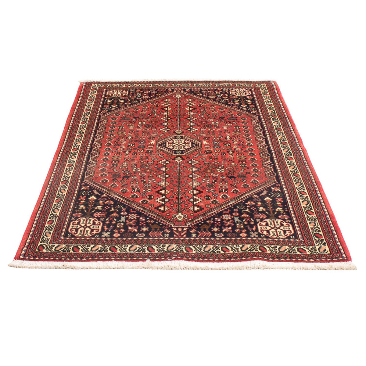 Tapis persan - Nomadic - 168 x 112 cm - rouge