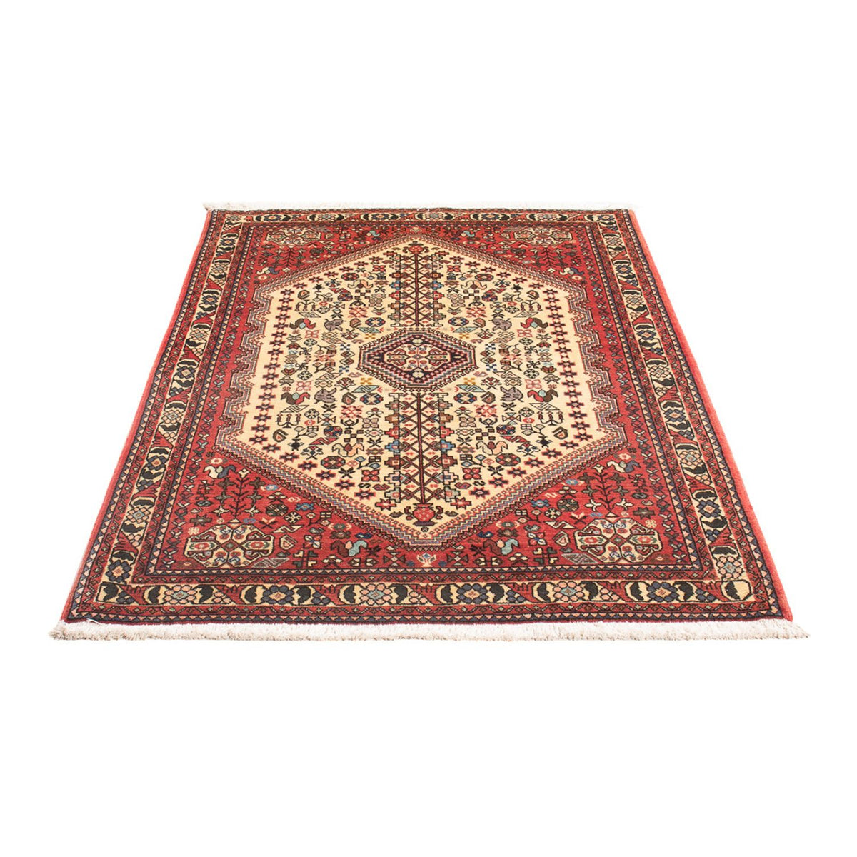 Tapis persan - Nomadic - 150 x 100 cm - crème