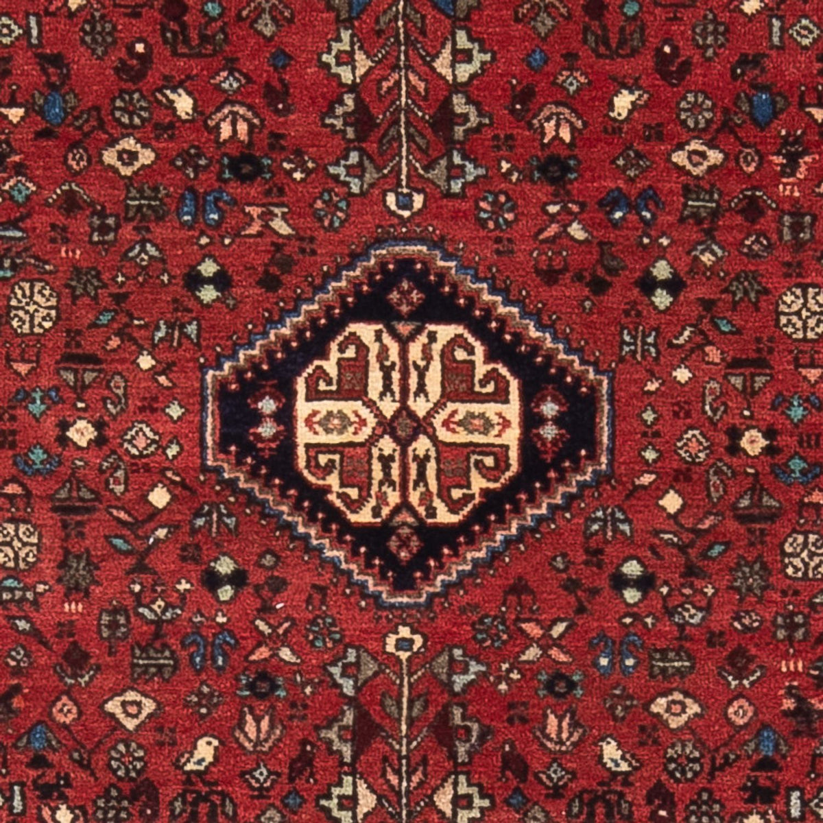 Tapis persan - Nomadic - 140 x 100 cm - rouge