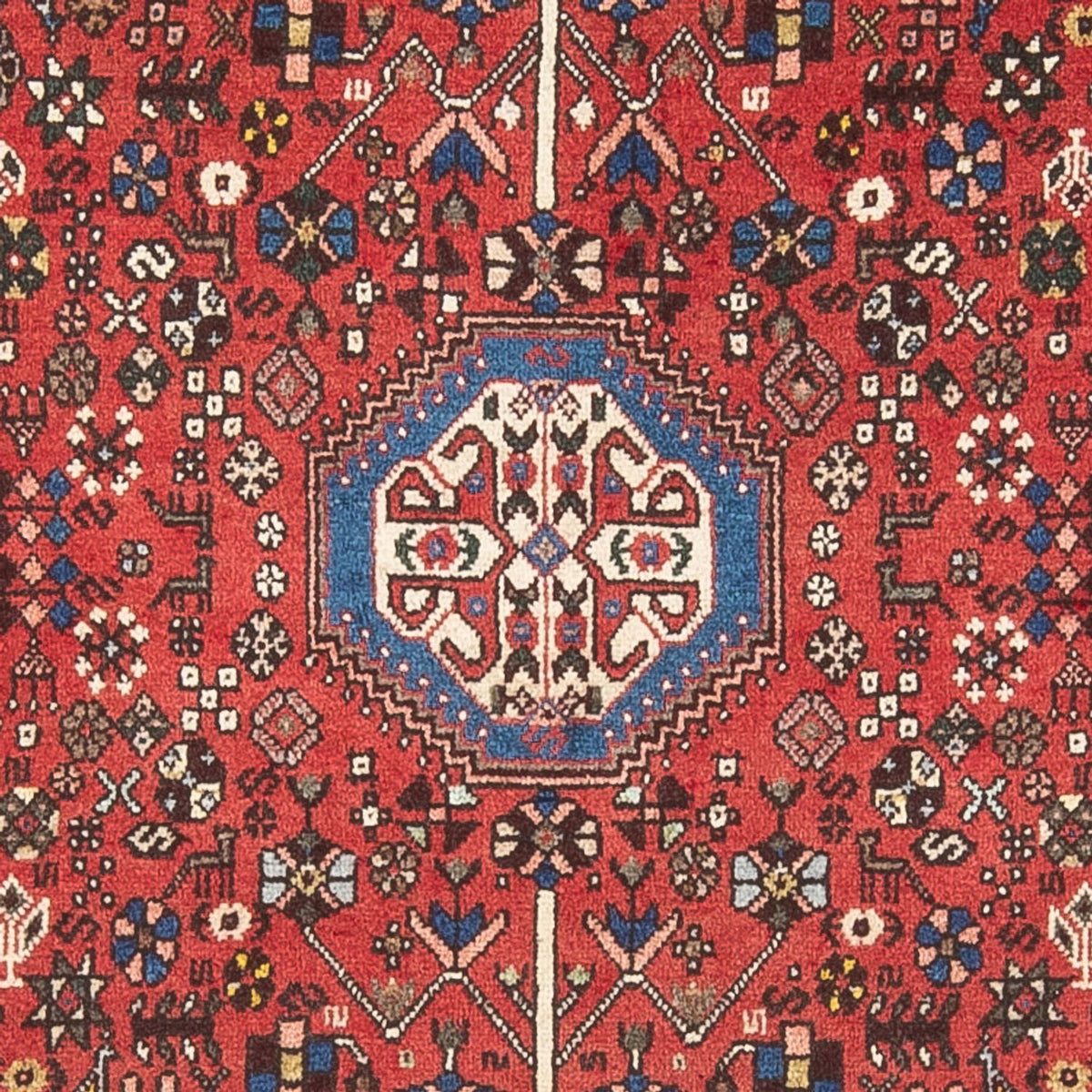 Tapis persan - Nomadic - 154 x 107 cm - rouge