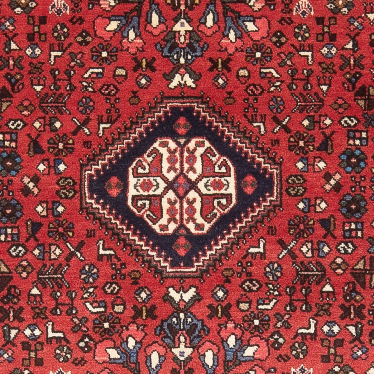 Tapis persan - Nomadic - 155 x 105 cm - rouge