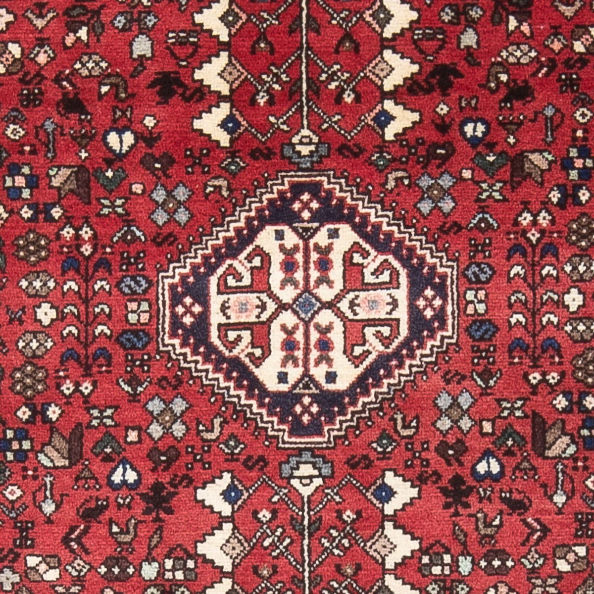 Tapis persan - Nomadic - 145 x 103 cm - rouge