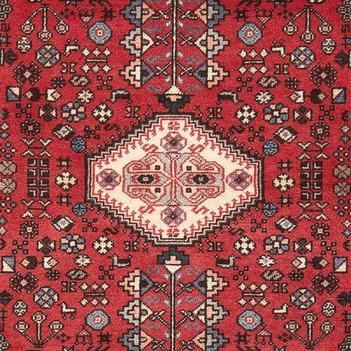 Tapis persan - Nomadic - 155 x 105 cm - rouge