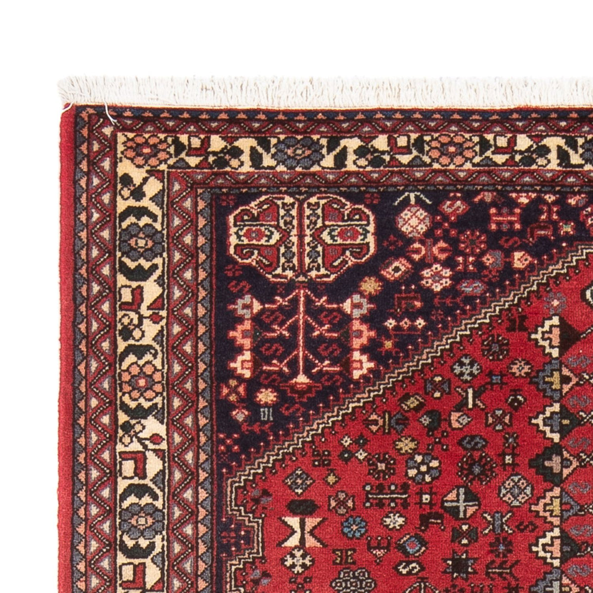 Tapis persan - Nomadic - 155 x 105 cm - rouge
