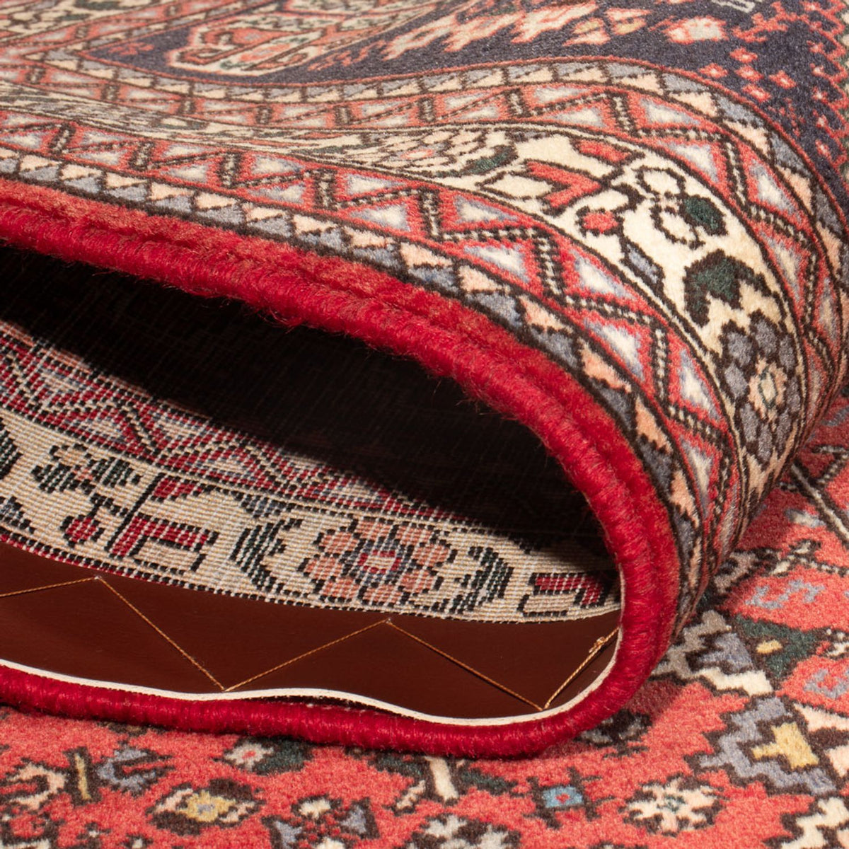 Tapis persan - Nomadic - 155 x 105 cm - rouge