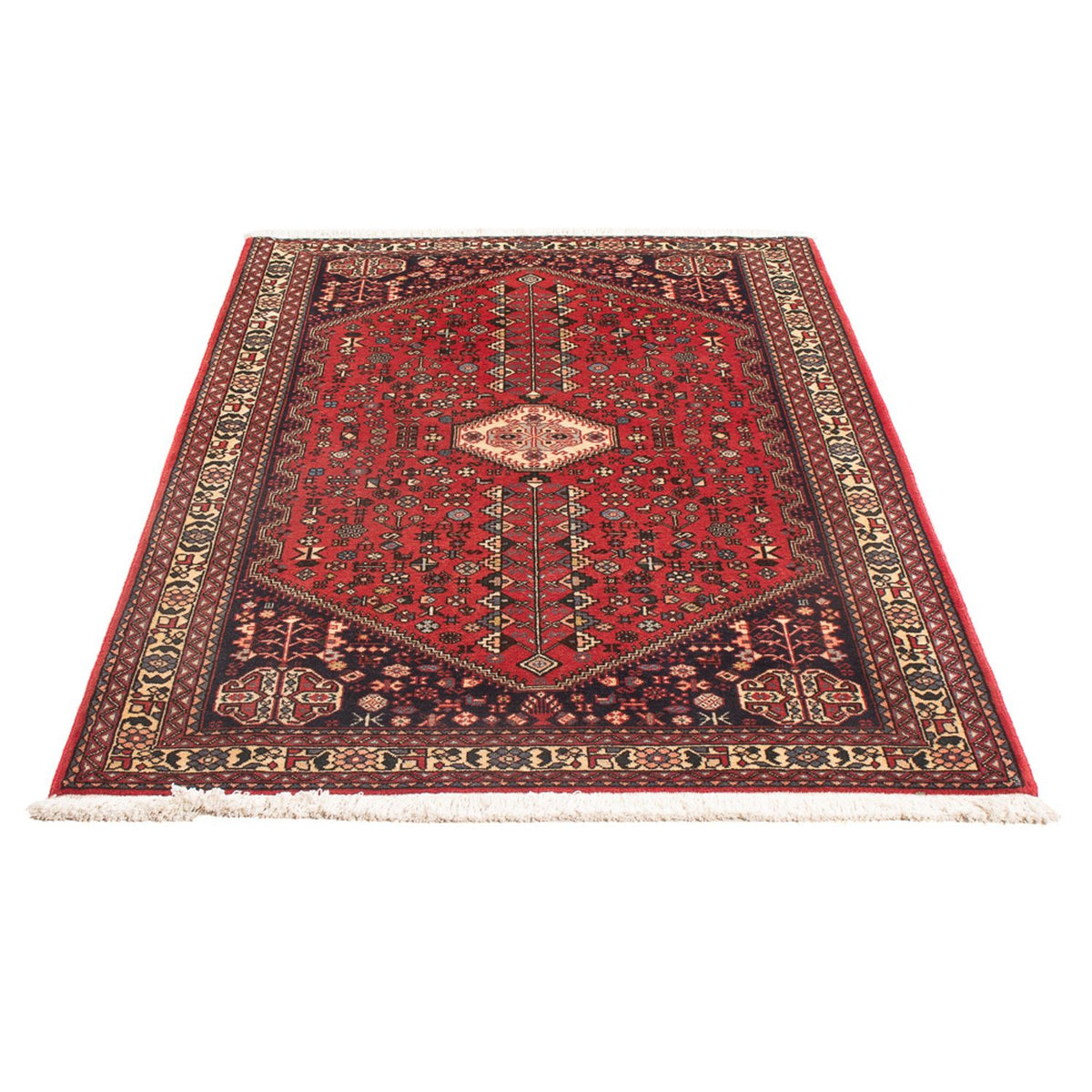 Tapis persan - Nomadic - 155 x 105 cm - rouge