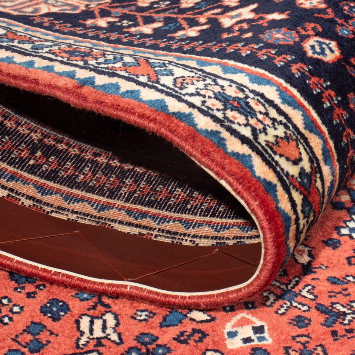 Tapis persan - Nomadic - 152 x 106 cm - rouge