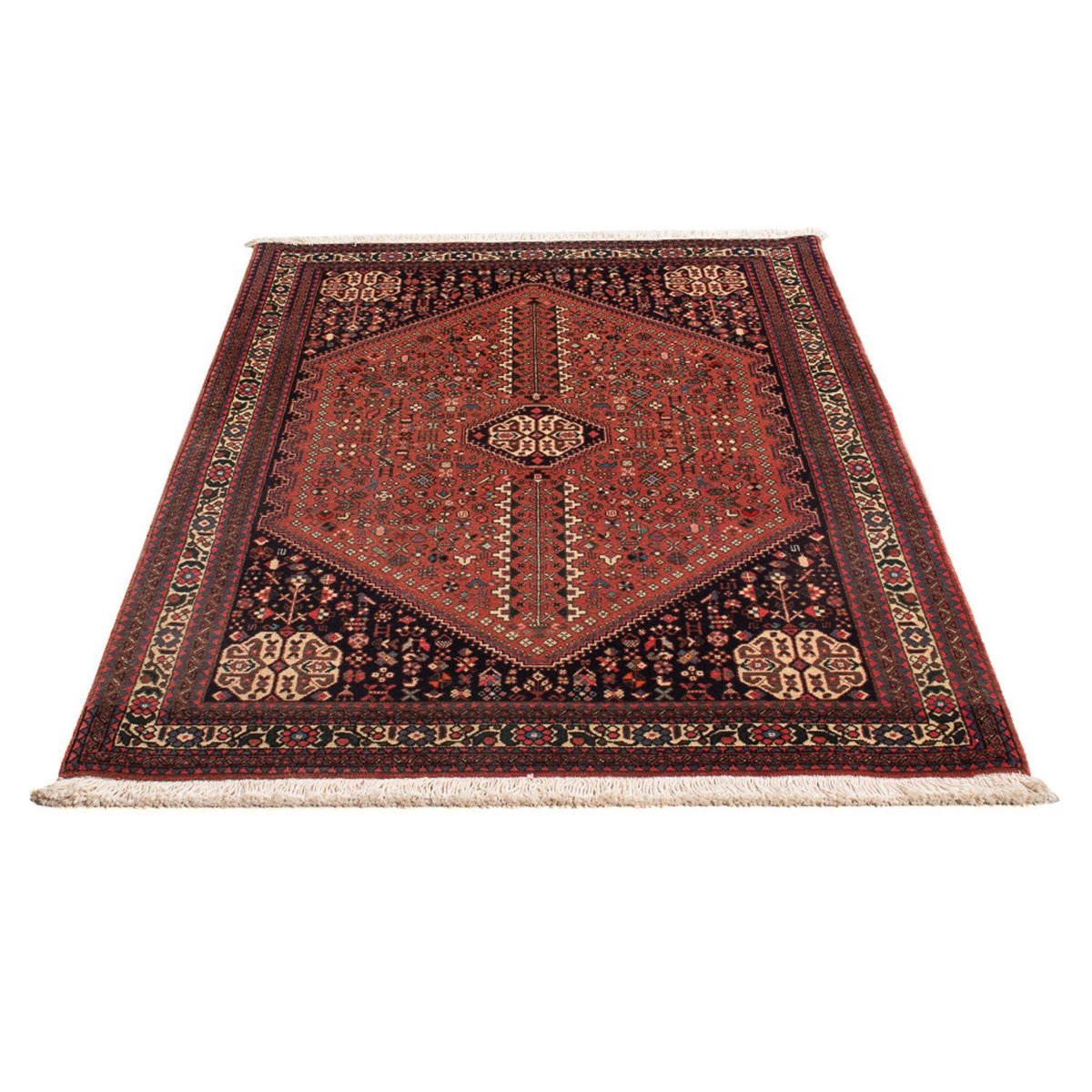 Tapis persan - Nomadic - 150 x 100 cm - rouge