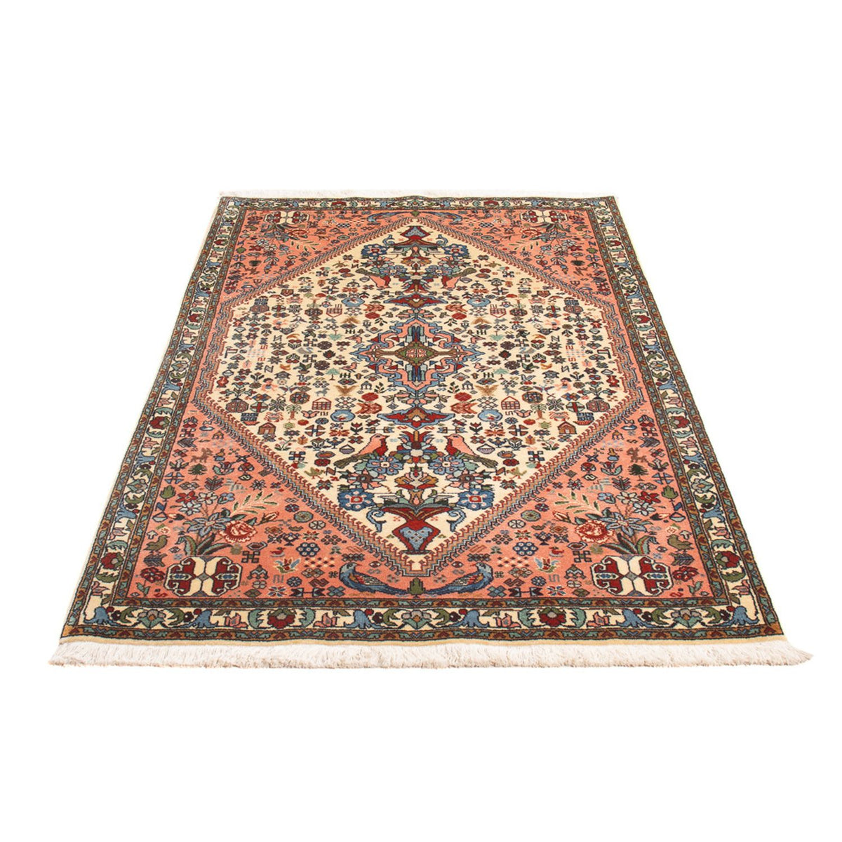 Tapis persan - Nomadic - 156 x 97 cm - crème