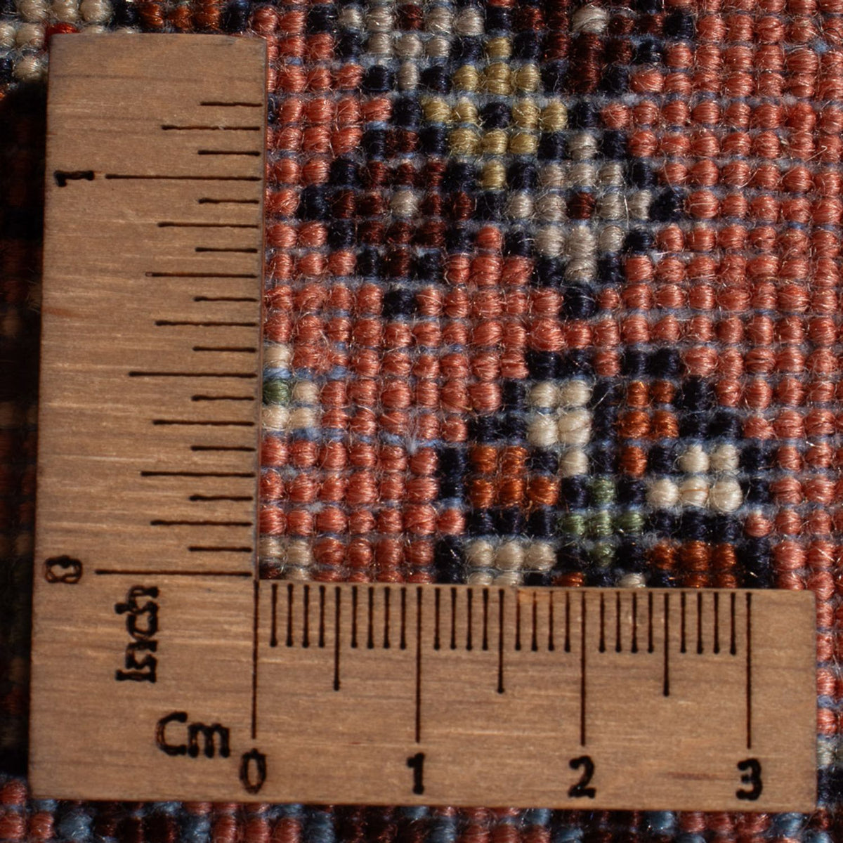 Tapis persan - Nomadic - 140 x 106 cm - crème