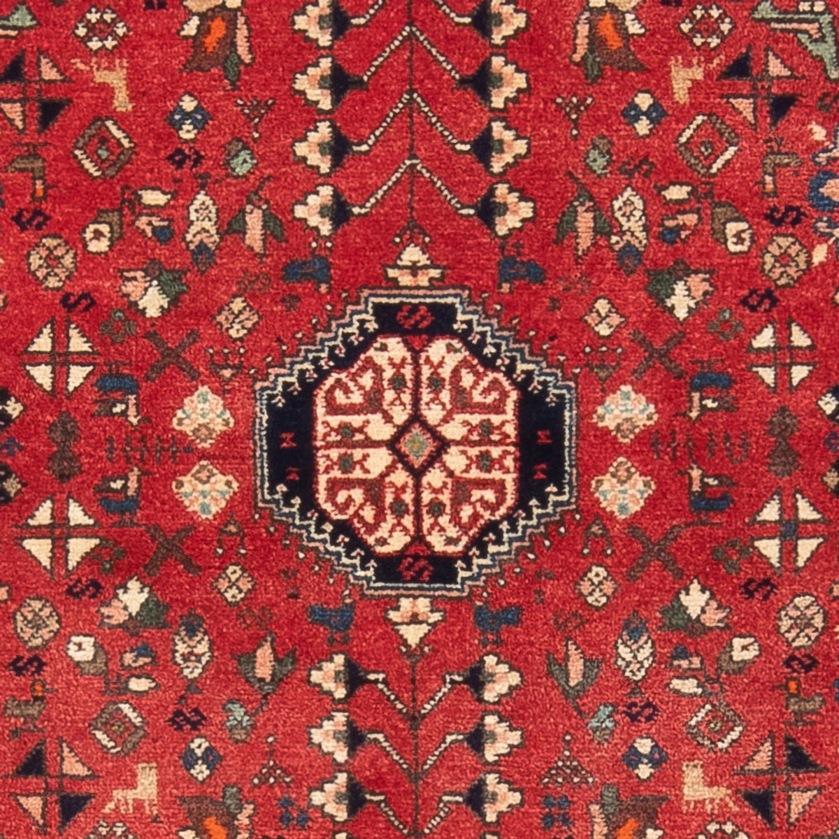 Tapis persan - Nomadic - 147 x 100 cm - rouge