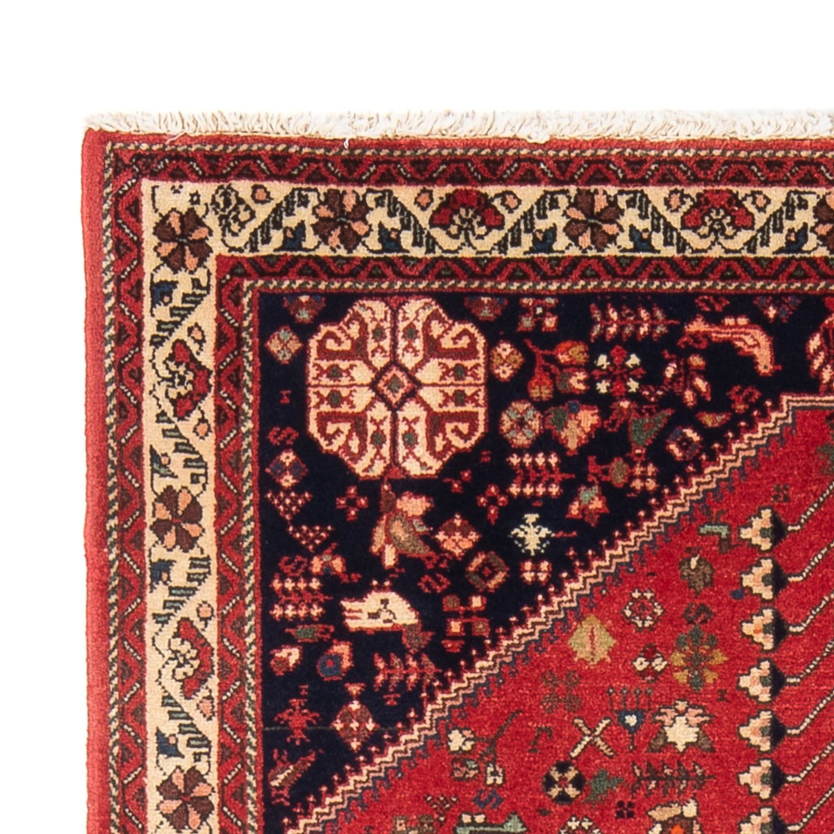 Tapis persan - Nomadic - 147 x 100 cm - rouge