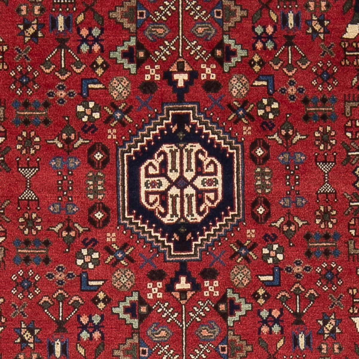 Tapis persan - Nomadic - 154 x 103 cm - rouge