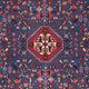 Tapis persan - Nomadic - 155 x 105 cm - bleu