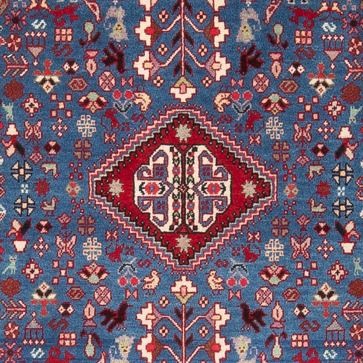 Tapis persan - Nomadic - 156 x 100 cm - bleu